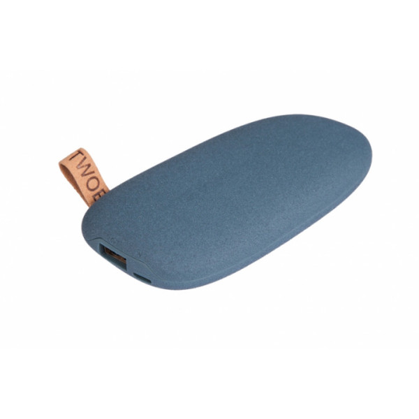 Портативний зарядний пристрій 2E Power Bank Stone 6700mAh, Blue